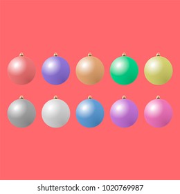 New Year's Toys. Toy for the Christmas tree 2018