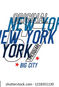 new york big city,t-shirt design