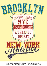 new york brooklyn college vector art