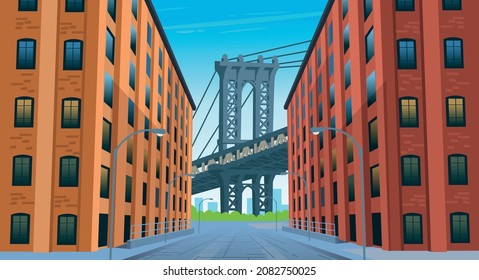 10 Dumbo Brooklyn Bridge Stock Vectors, Images & Vector Art | Shutterstock