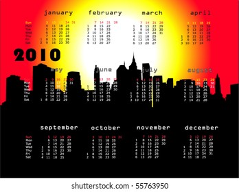 new york calendar