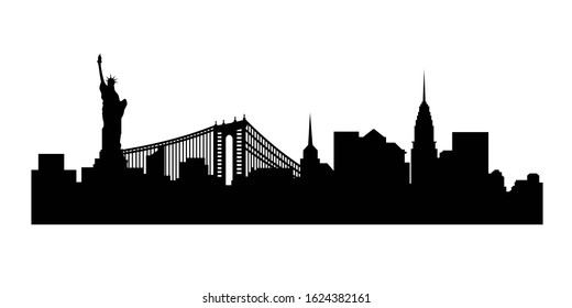 New York City Amrica Bridge Graphics Stock Vector (Royalty Free ...