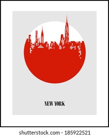 New York City - The Big Apple. Poster