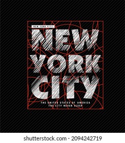 new york city cool design vector typography graphics print etc