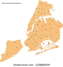 
New York City Council Districts