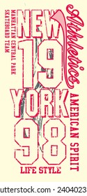 new york city graphic design vector art