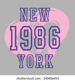 new york city graphic design vector art