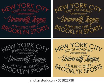new york city graphic design, brooklyn t-shirt design