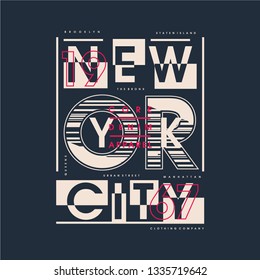 new york city graphic typography design vector vintage for ready print t shirt