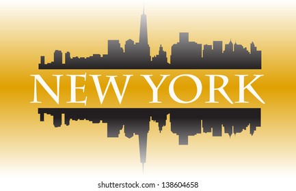 New York city high-rise buildings skyline