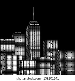 New York city, illustration
