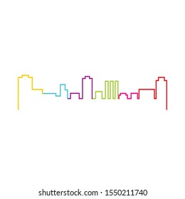 new york city line logo vector