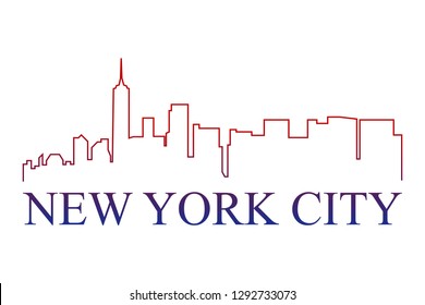 New York City logo vector 