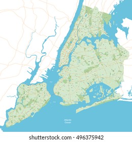 New York City Map
