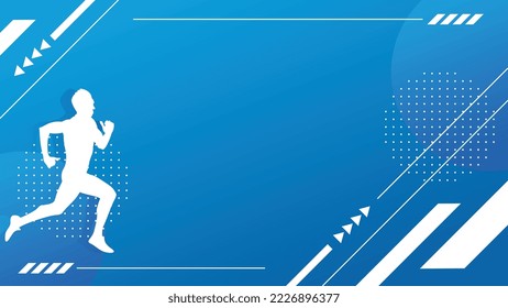 New york city marathon background with copy space area,Vector illustration