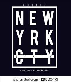 New York City Placement print