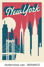 New York City postcard