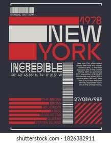 New York City / City Poster