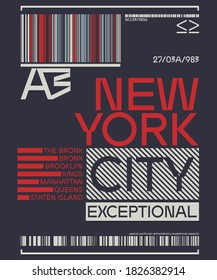 New York City / City Poster