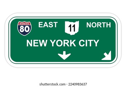 New York City sign with best quality 