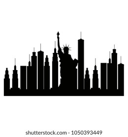 new york city silhouette