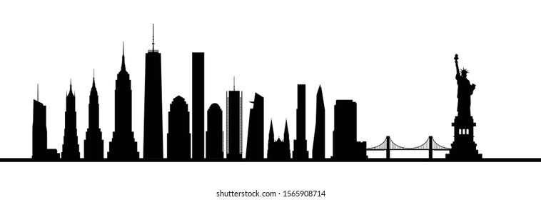 83,977 New York Silhouette Images, Stock Photos & Vectors | Shutterstock