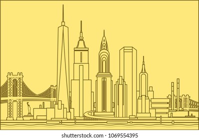 New York City skyline