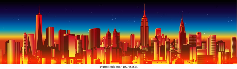 New York City skyline