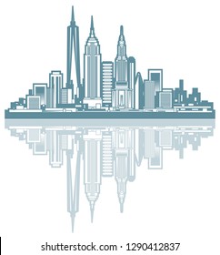 New York City skyline