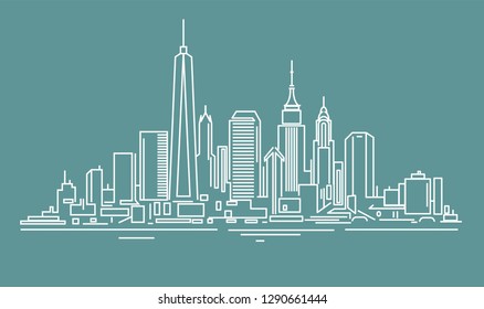 New York City skyline