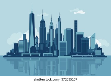 New York City skyline