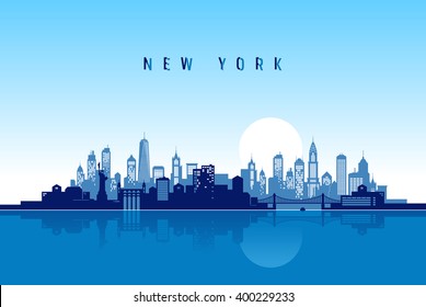 New York city skyline