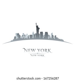 New Yorker Silhouette. Vektorgrafik