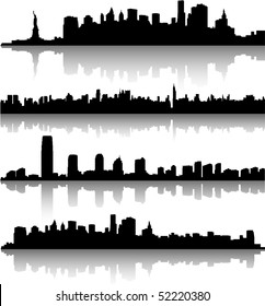 New York City skylines