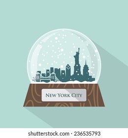 2,445 Snow globe silhouette Images, Stock Photos & Vectors | Shutterstock