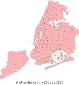 New York City State Senate Districts