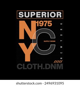  New York City state slogan print for graphic tee t shirt or sweatshirt.