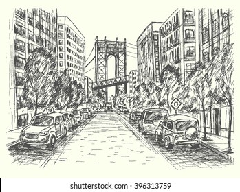 Street Draw Perspective Images Stock Photos Vectors Shutterstock