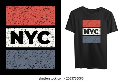 New York City stylish t-shirt and apparel abstract design. Vector print, typography, poster. Illustrator EPS 10