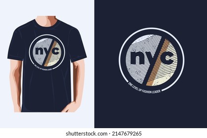 New York City stylish t-shirt and apparel abstract design. Vector print, typography, poster.