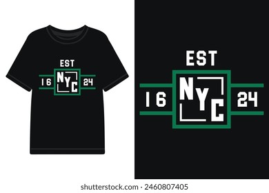 New York City stylish t-shirt design , New York City typography design, NYC t-shirt design