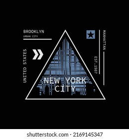 New york city t-shirt and apparel design