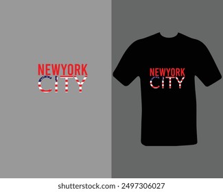 New York city t-shirt design.