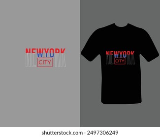 New York city t-shirt design.