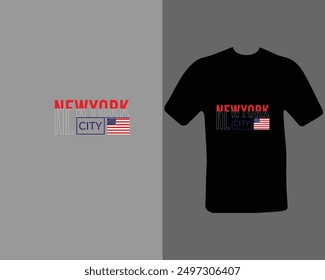 New York city t-shirt design.