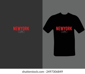 New York city t-shirt design.