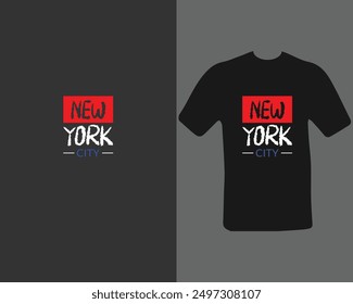 New York city t-shirt design.