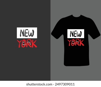 New York city t-shirt design.