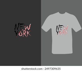 New York city t-shirt design.