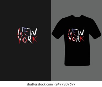 New York city t-shirt design.